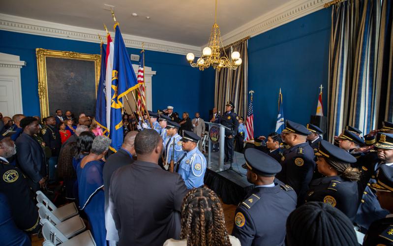 New Orleans police chief ceremony