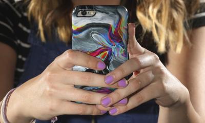 File photo stock of cell phone
