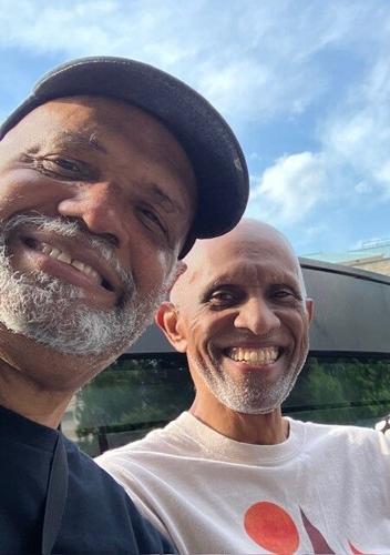 Sutton with Bill Brousseau