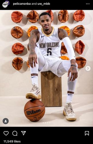 Dejounte Murray deflated basketballs