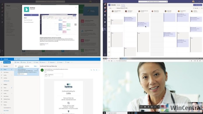 Bookiings app in Microsoft Teams