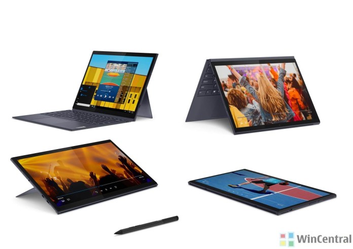 Lenovo Yoga Duet 7i and IdeaPad Duet 3i