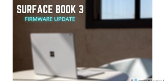 Surface Book 3 Firmware Update