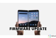 Surface Duo firmware update