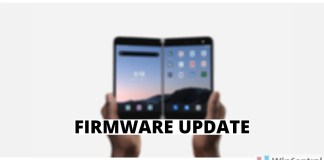 Surface Duo firmware update