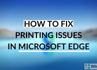 troubleshoot print issues in Microsoft Edge