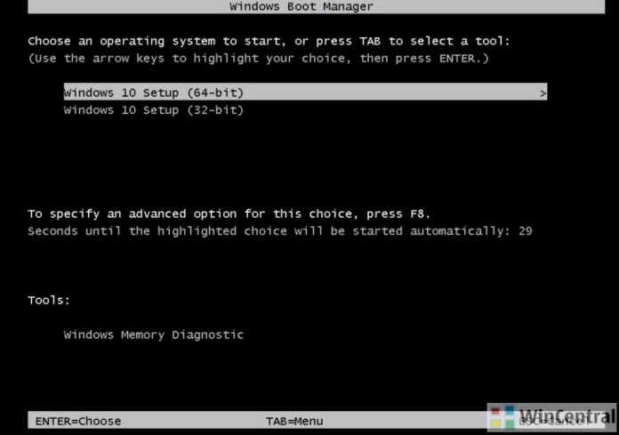 Windows 10 Boot Manager