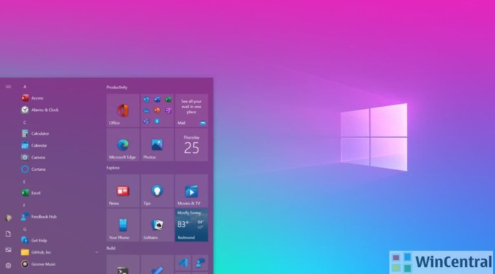 Windows 10 Start Menu