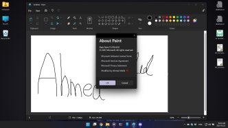 Windows 11 Microsoft Paint Dark Mode 2