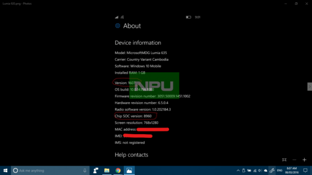 Build 14356 Lumia 920